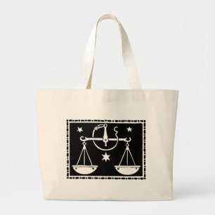Antique Zodiac Sac fourre - tout de bibliothèque a
