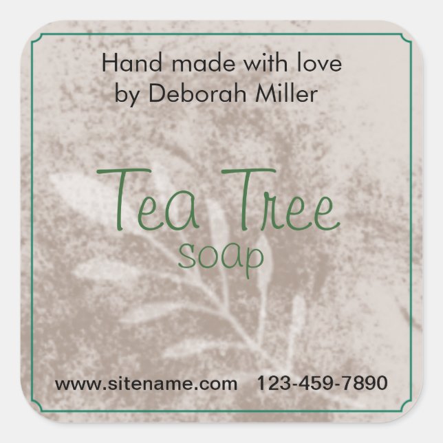 Antiqued Country Jar Étiquette (Devant)