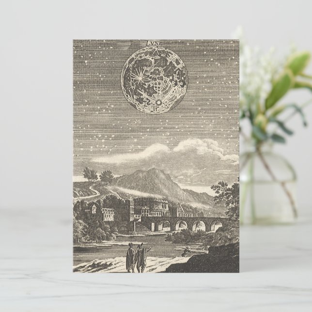 Antiquité de l'ère de la Renaissance Lune par Alla (Debout devant)