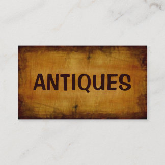 Antiquités Carte de visite