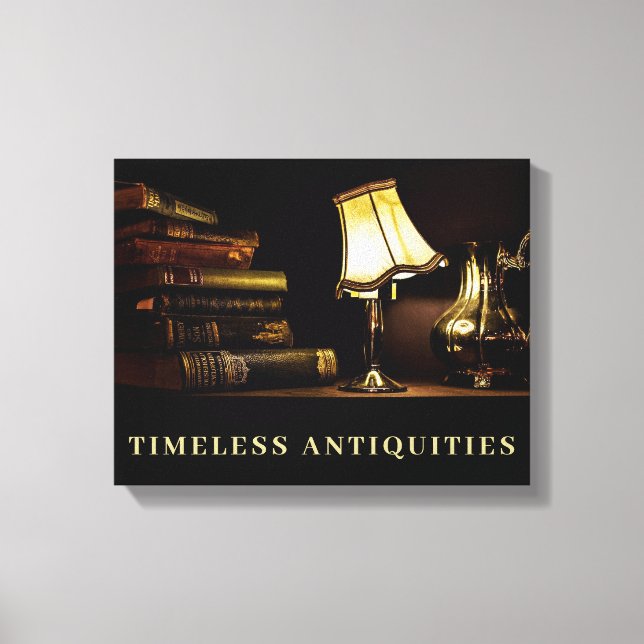ANTIQUITÉS INTEMPORELLES Impression sur toile tend (Recto)