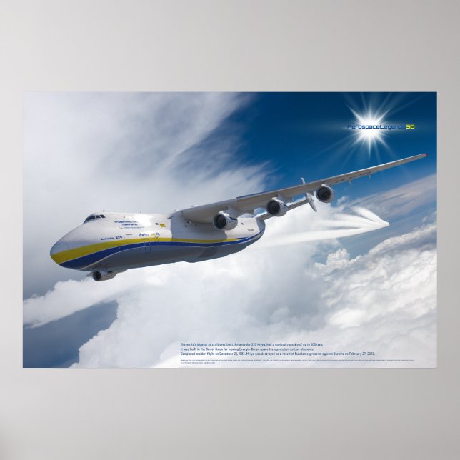 Antonov An-225 Mriya : Impression d'art d'aviation (Devant)