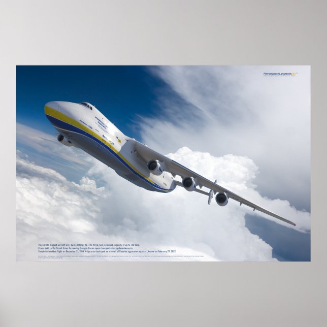 Antonov An-225 Mriya : impression d'art d'aviation (Devant)