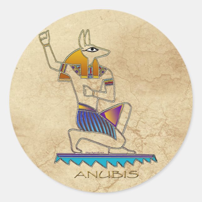 ANUBIS Ancien Ensemble à autocollants d'histoire d (Devant)