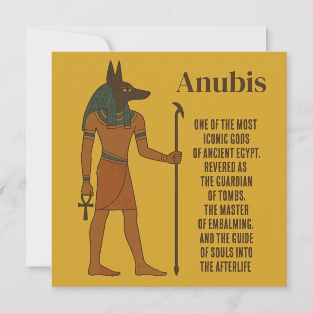 Anubis - Ancient Egyptian History (Devant)