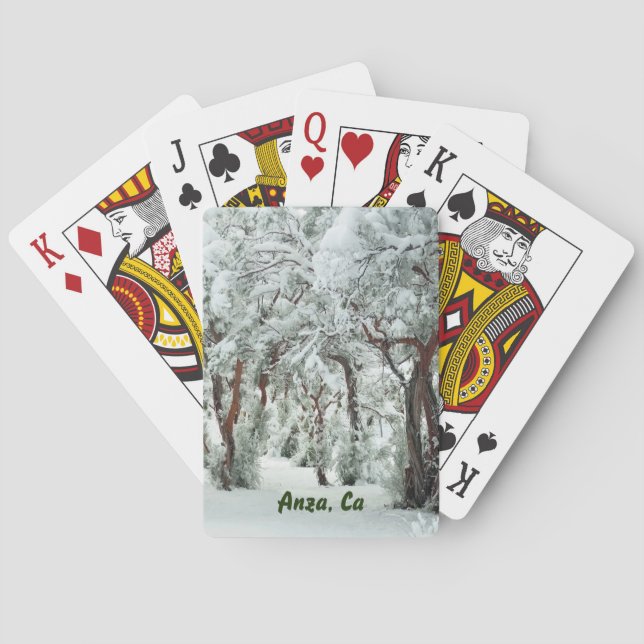 Anza, CA Cartes de jeu (dos)