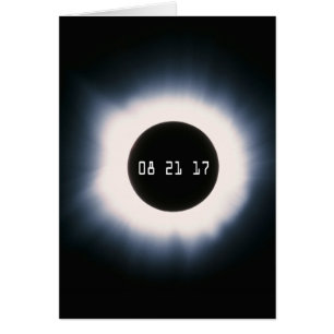 Août 2017 Total Solar Eclipse in Black and White