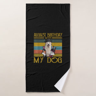 Août Anniversaire Avec Mon Grand Chien Pyrénées 20