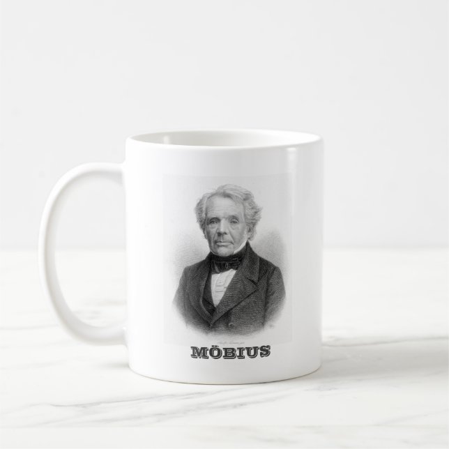 Août Ferdinand Möbius Coffee Mug (Gauche)