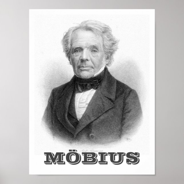 Août Poster Ferdinand Möbius (Devant)