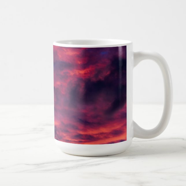 août tasse de café rouge (Droite)