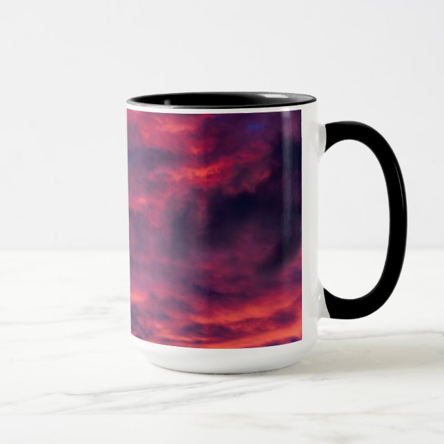 août tasse de café rouge (Droite)