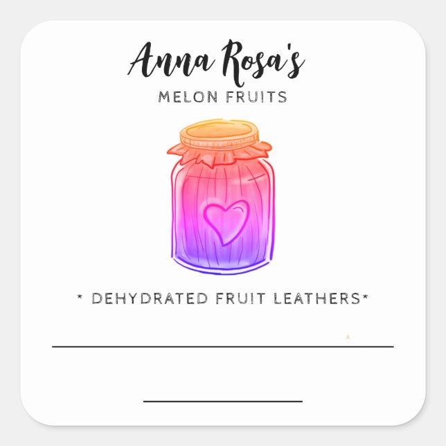 *~* AP30 Cuirs de fruits déshydratés Étiquette de  (Devant)