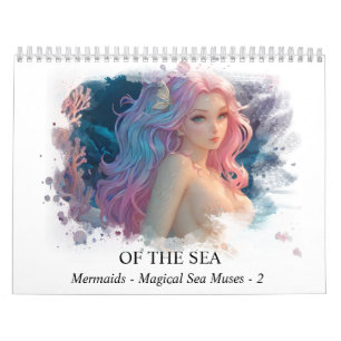*~* AP60 Magical Mermaids Muses Sea 2 Calendrier