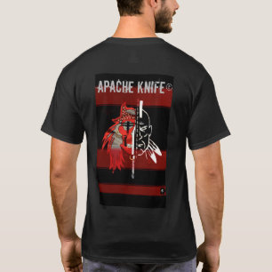 Apache Kinfe ®️ ™️ 🇺 🇸 ShadowWolf 22. T-shirt Bl