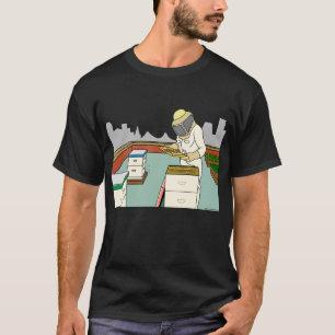 Apiculteur de dessus de toit - T-shirt