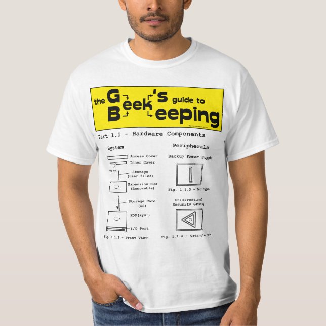 Apiculture geek (Matériel) - T-shirt blanc (Devant)