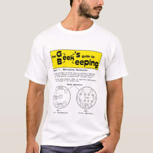 Apiculture geek (Réseaux) - T-shirt blanc