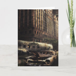 APOCALYPSE APOCALYPTIC FUNNY CARTE D'ANNIVERSAIRE