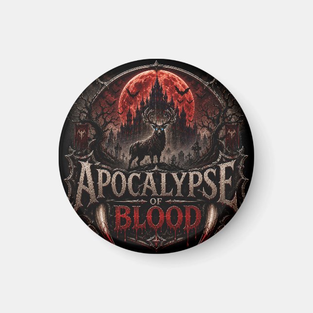 Apocalypse de sang Magnet d'horreur (Devant)
