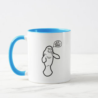 Apollo Beach Floride Manatee Mug
