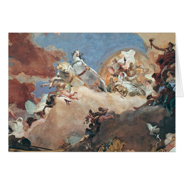 Apollo dans son char de Sun conduisant Béatrice I (Devant horizontal)