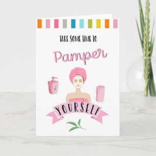 app pamper vous-même carte pour ami 30e 