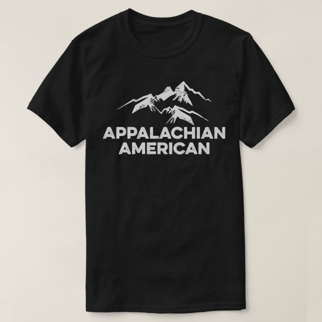 Appalaches American TShirt 1 (Design devant)