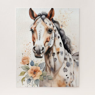 Appaloosa Horse Aquarelle Puzzle