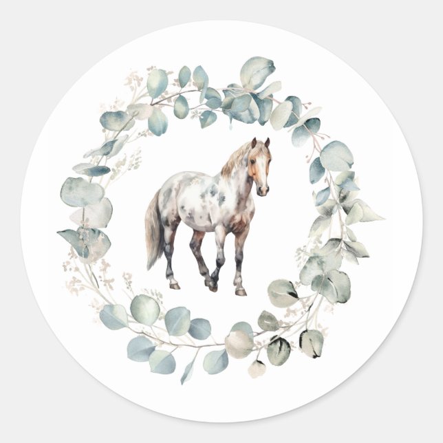 Appaloosa Horse Stickers (Devant)