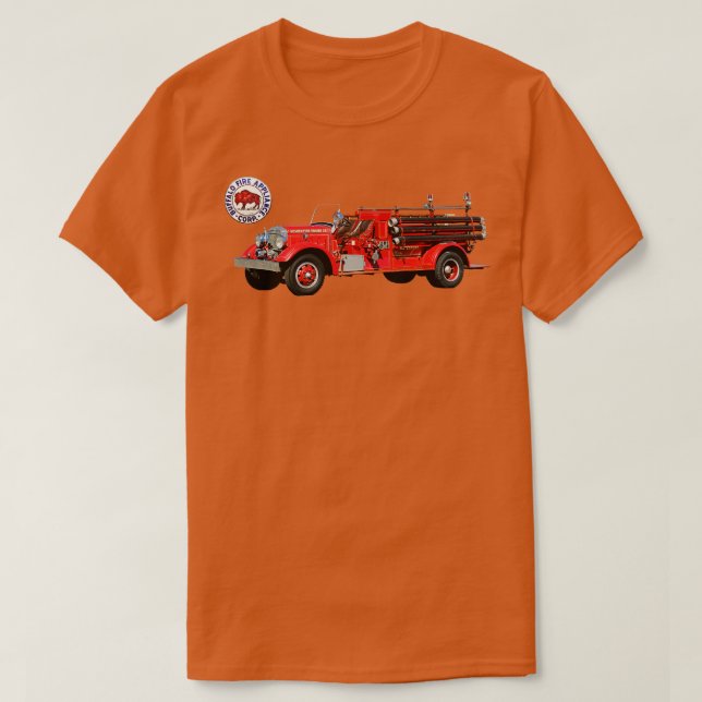 Appareil de pompiers à Buffalo TShirt (Design devant)
