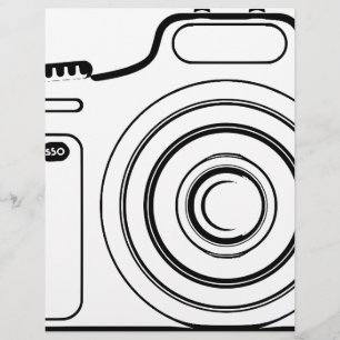 Appareil photo noir et blanc