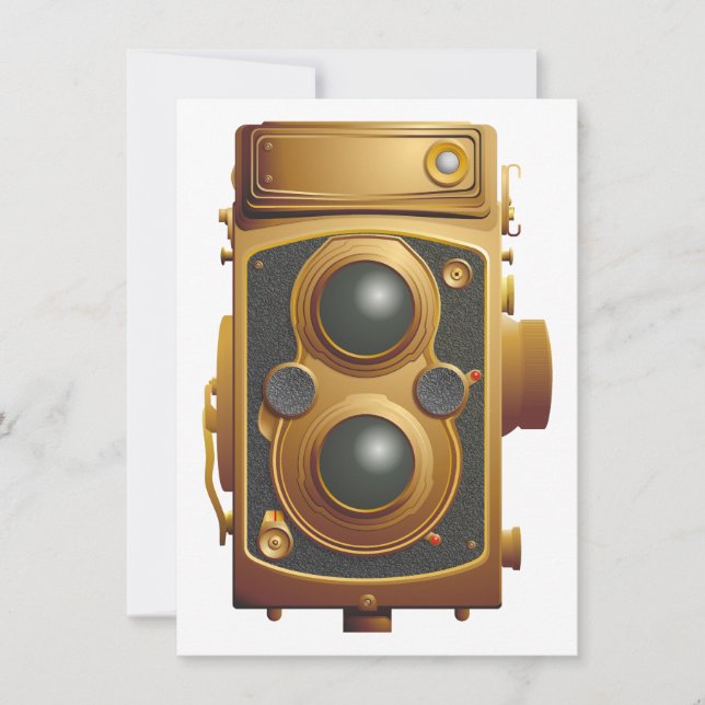 Appareil photo steampunk vintage (Devant)