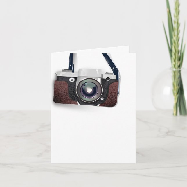 Appareil photo vintage de style rétro (Devant)