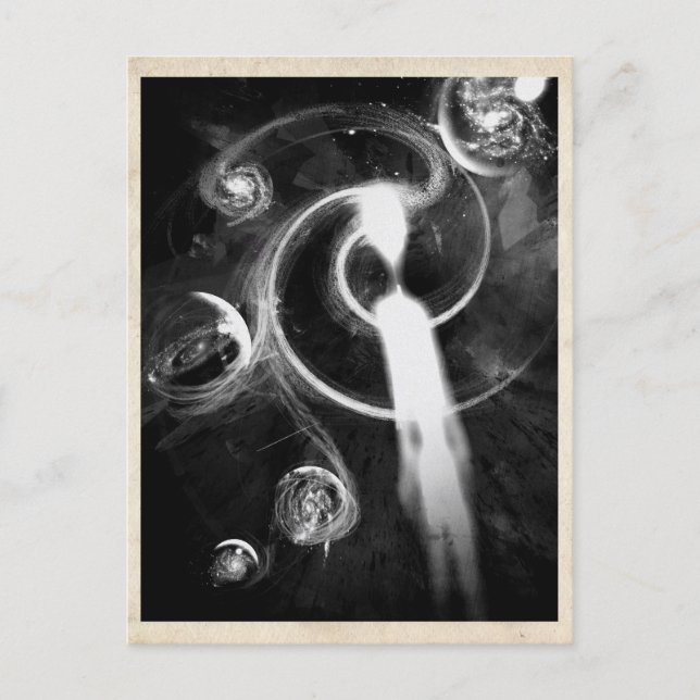 Apparition mystérieuse - Carte postale (Devant)