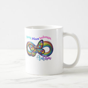 Appartenir à chaque gorgée – Mug Puzzle de l'autis