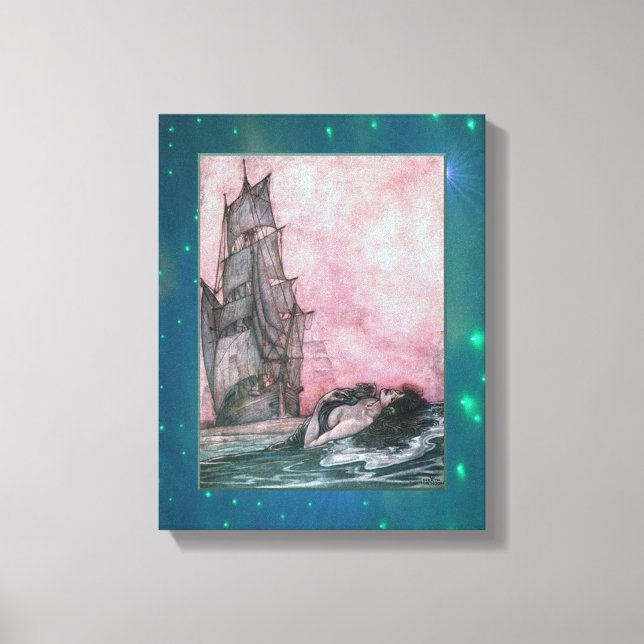 Appât de la toile enroulée de la sirène (Recto)