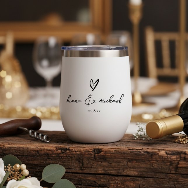 Appel à la calligraphie Cœur Noir B & B ID940 (Créateur téléchargé)