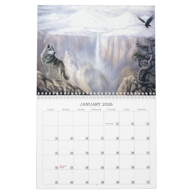 Appel des calendriers de loup (Jan 2026)