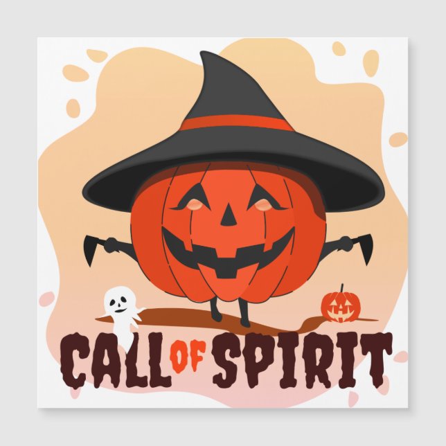 Appel d'Halloween de l'esprit (Devant)