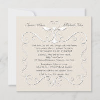Appel d'offres Coeur religieux Invitation Customis
