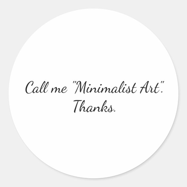 Appelez-moi  Autocollant (Devant)