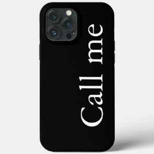 Appelez-moi - coque iphone Coque