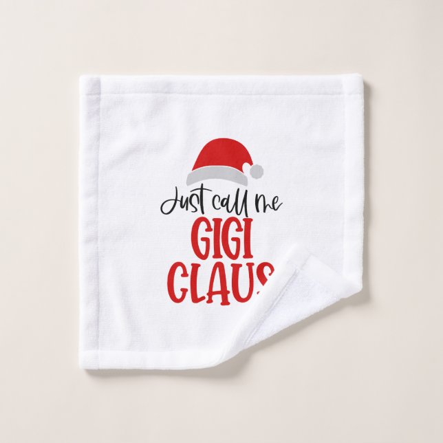 Appelez-Moi Gigi Claus-56374 (Gant de toilette)