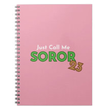 Appelez-moi simplement le Carnet Soror 2023