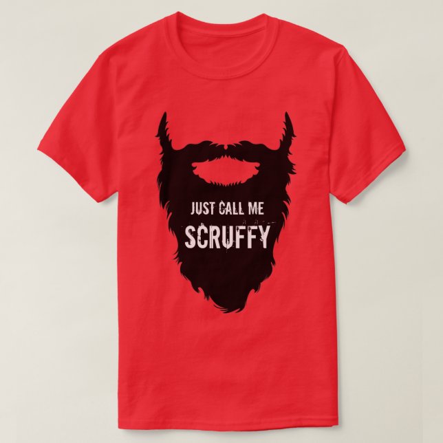 Appelez-moi simplement Scruffy Classic TShirt (Design devant)