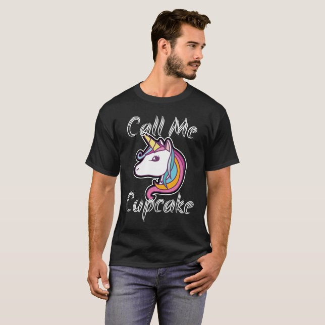 Appelez-moi T-shirt d'imaginaire de cheval de (Devant entier)