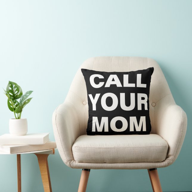 APPELEZ VOTRE MOM FUNNY COUSSIN (Chaise)