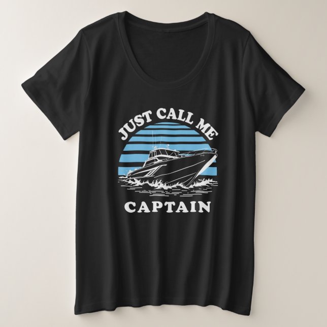 Appelle-moi capitaine | Citation de marin (Design devant)