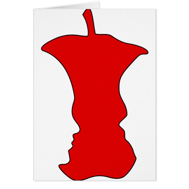 Apple font face à l'illusion optique (Devant)